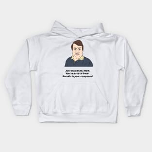 MARK CORRIGAN | SOCIAL FREAK Kids Hoodie